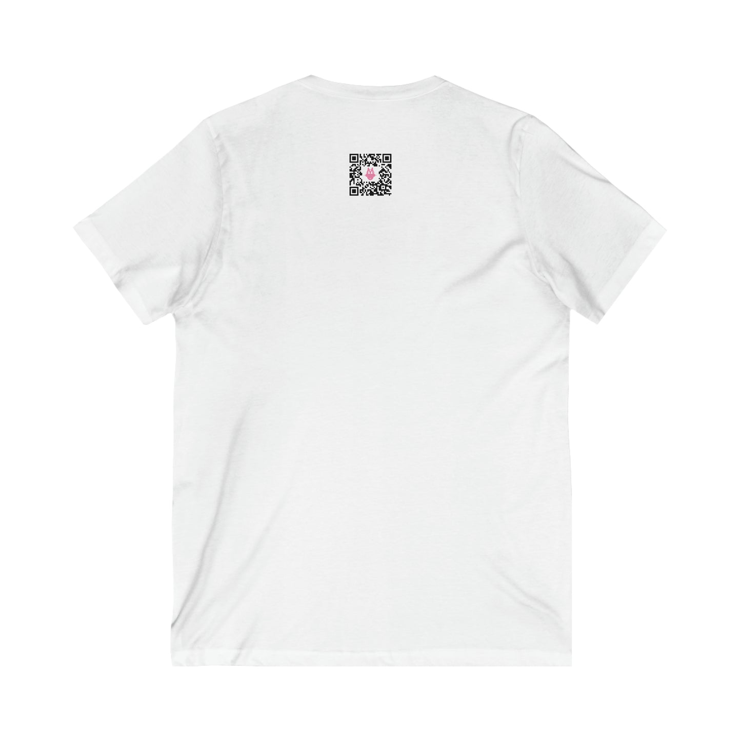 Unisex Jersey Short Sleeve V-Neck Tee