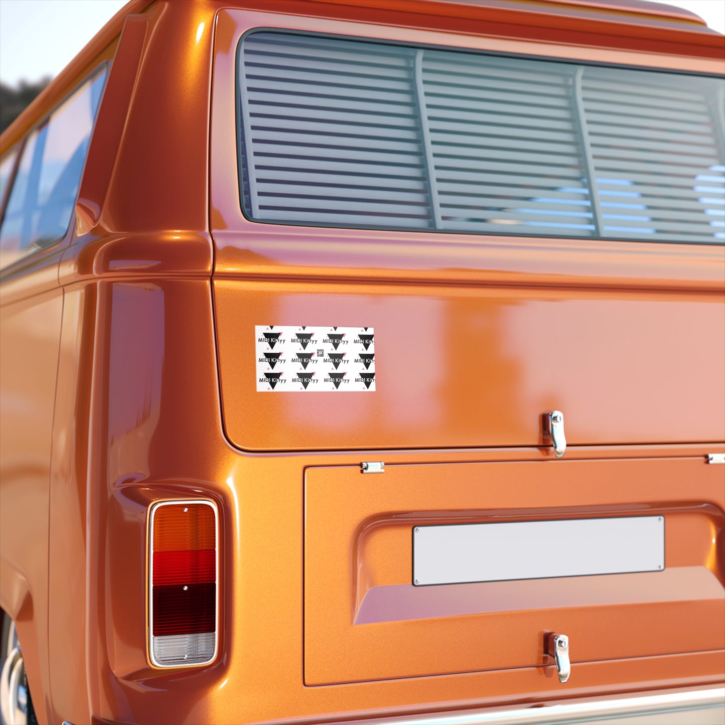 Grid Logo Sticker