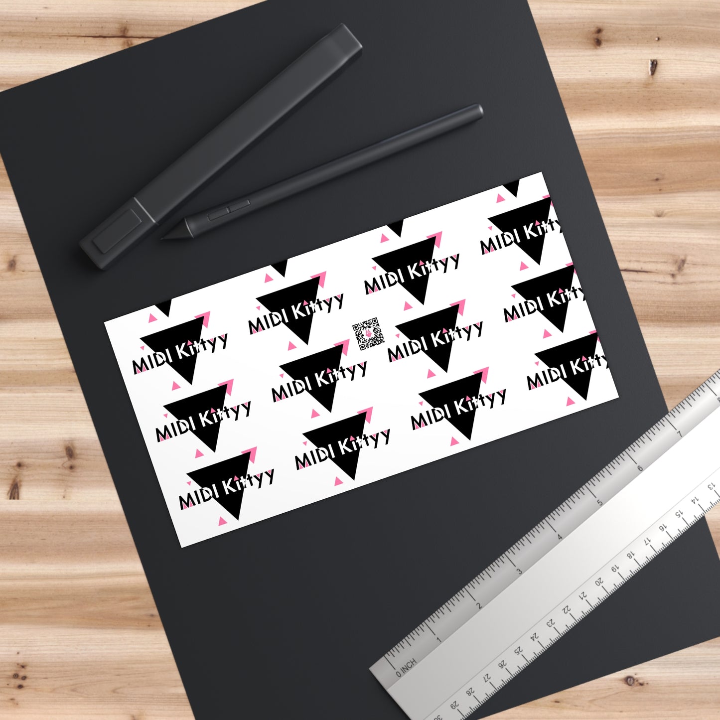 Grid Logo Sticker