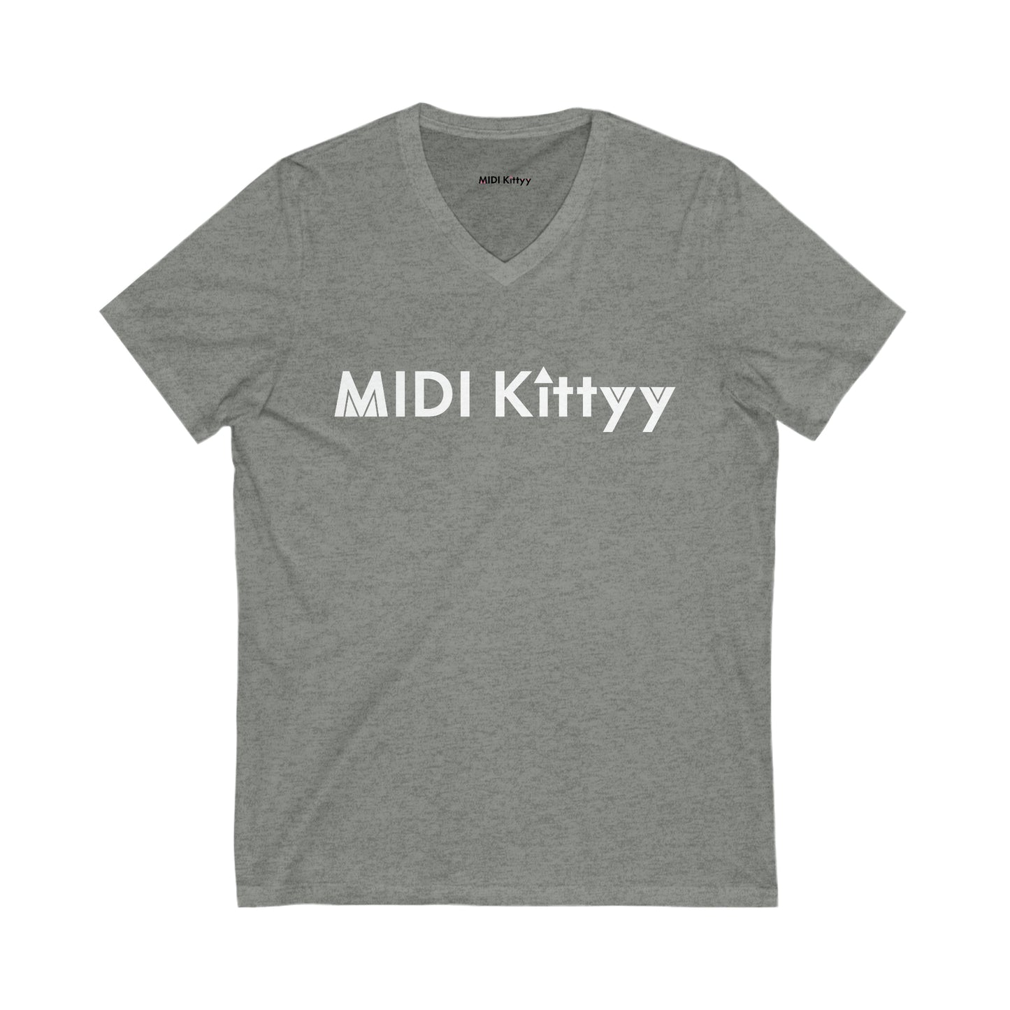 Unisex Jersey Short Sleeve V-Neck Tee